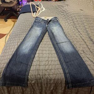 Ariat Women's Straight Leg Jeans in Dark Blue